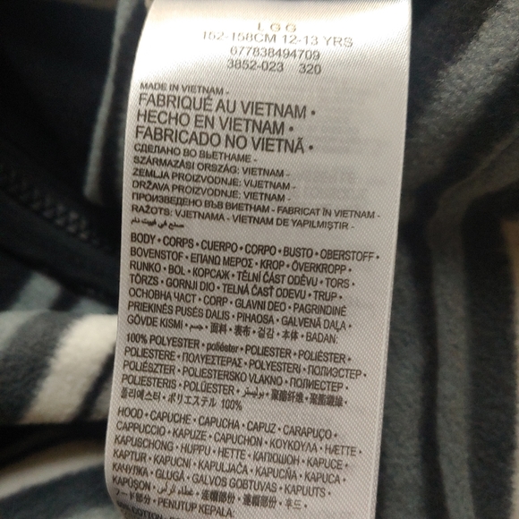 HURLEY NEW boys Artic Fleece Full Zip Hoodie Shacket - Picture 8 of 13